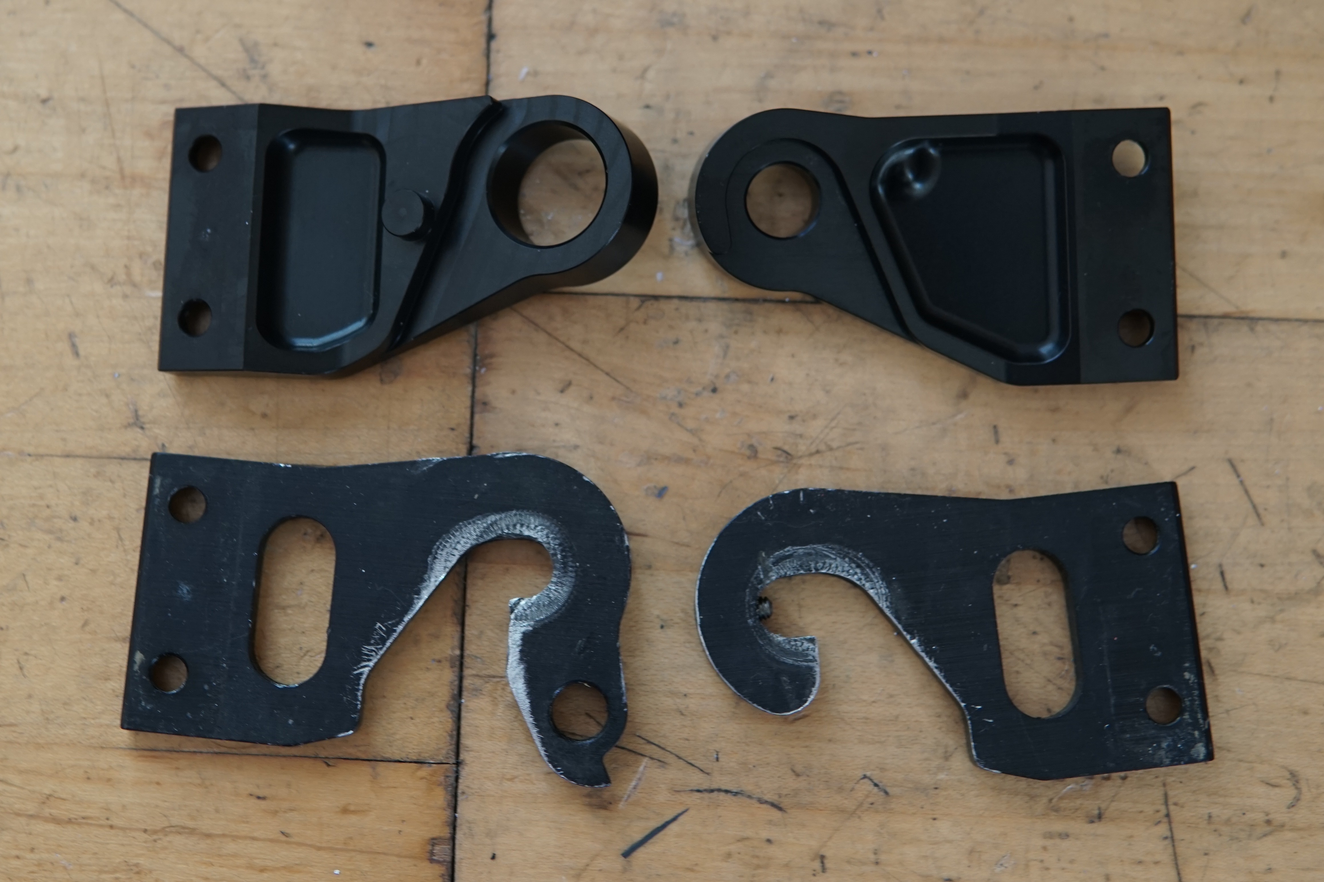 Machined dropouts vs originals